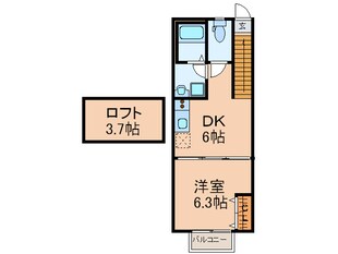 ホワイトパレスの物件間取画像